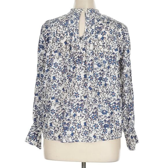 Apiece Apart Size 16 Long sleeve 100% silk blouse - Picture 2 of 8